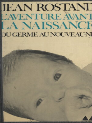 cover image of L'aventure avant la naissance